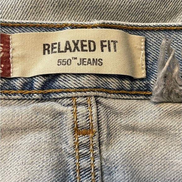 Levi’s 550 relaxed fit jeans (back pocket personalized) high waist size 32 - Picture 10 of 12